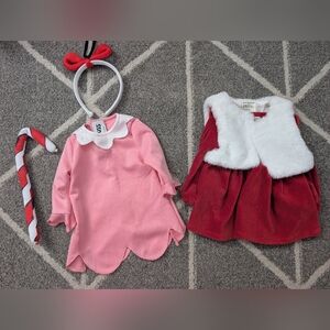 Christmas Baby Girl Dress Bundle‎ 0-3 Months
